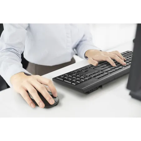 Klaviatuur Kensington K75560PT Must QWERTY